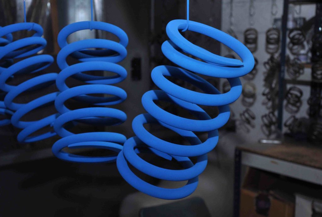 powder coating springs